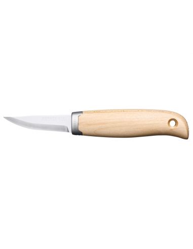 FISKARS Norden fafaragó kés, bőr tokkal