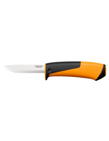 FISKARS Hardware általános kés, tokba épített élezővel