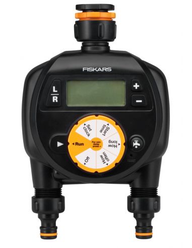 FISKARS Comfort időkapcsoló dupla kimenettel