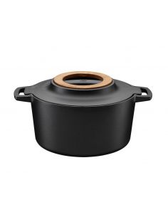 FISKARS Norden öntöttvas lábas, fedővel (4 L)