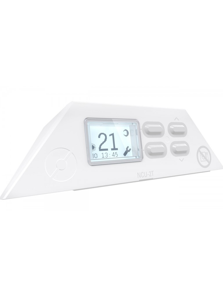 Nobo Fjord NFC2N-07 750W elektromos konvektor programozható termosztáttal, 20cm