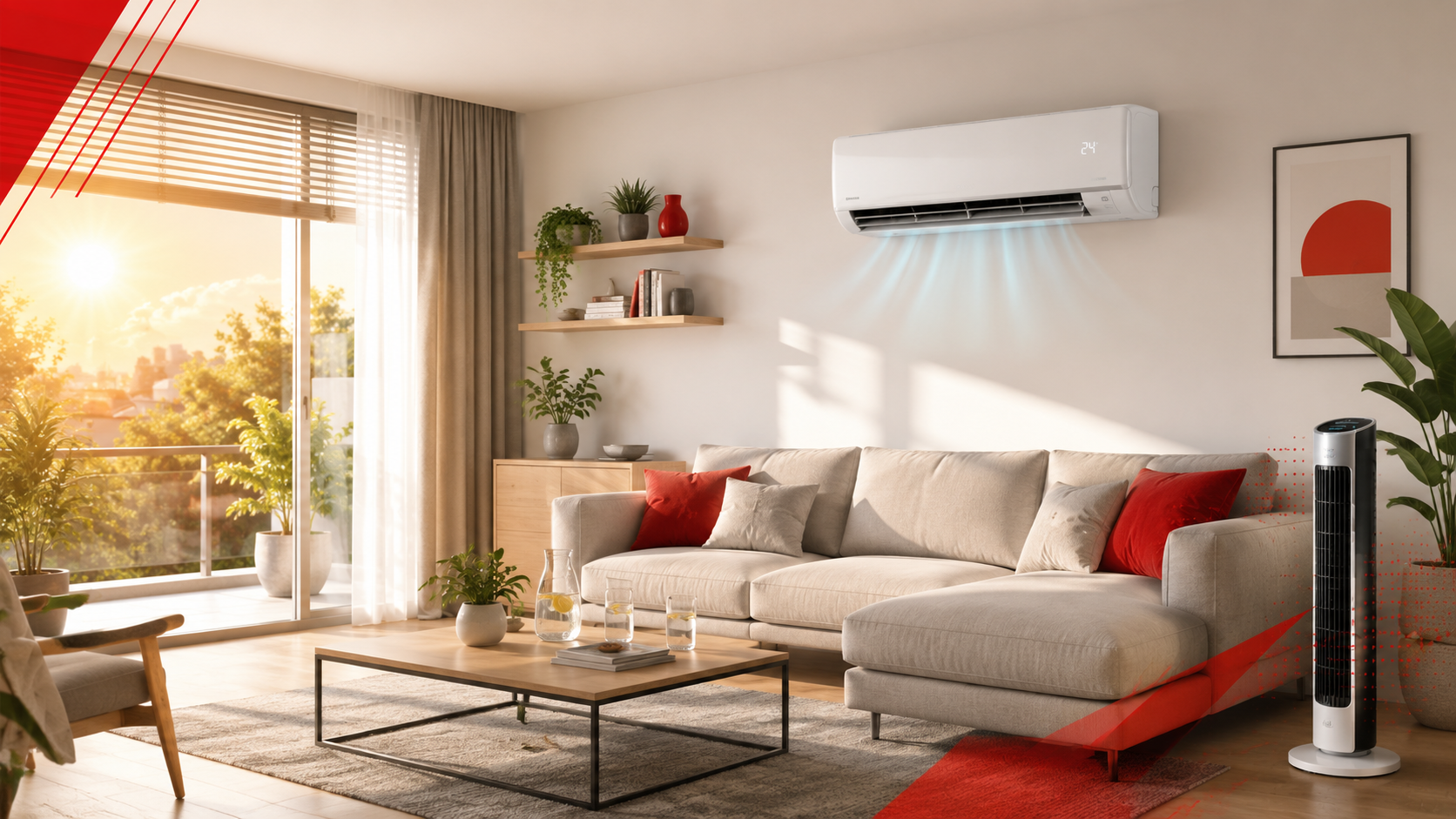 Nyári hőség otthon: mikor elég a ventilátor, és mikor érdemes klímában gondolkodni?